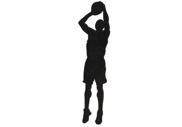 Basketball Embroidery Digitizing