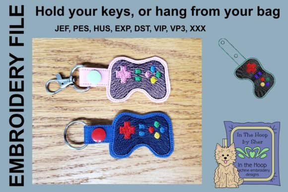 Game Controller Key Fob
