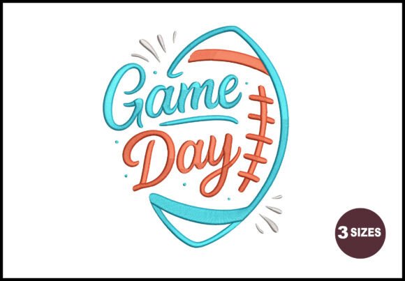 Game Day Embroidery