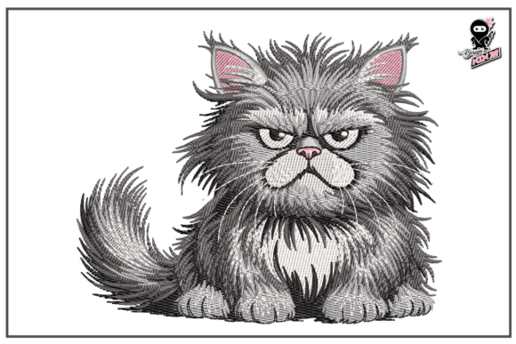 Grumpy Cat Embroidery Review