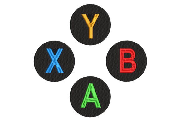 Xbox Wireless Controller Embroidery